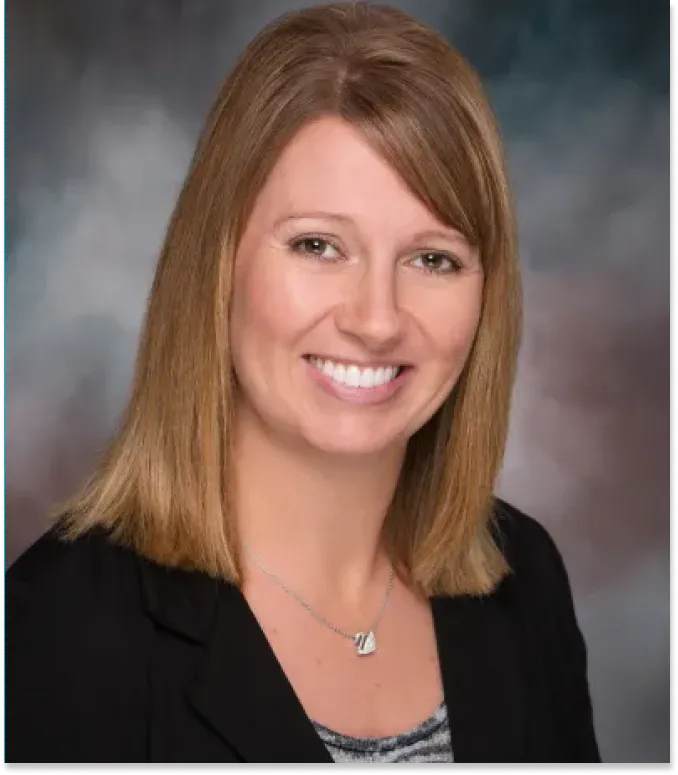 Portrait of Dr Stephanie Gruenes,